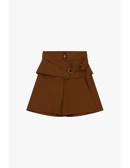 Short avec ceinture large et anneau en D Dixie