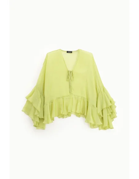 Blouse à volants amples Dixie