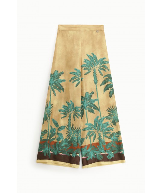 Dixie Tropical Print Palace Trousers