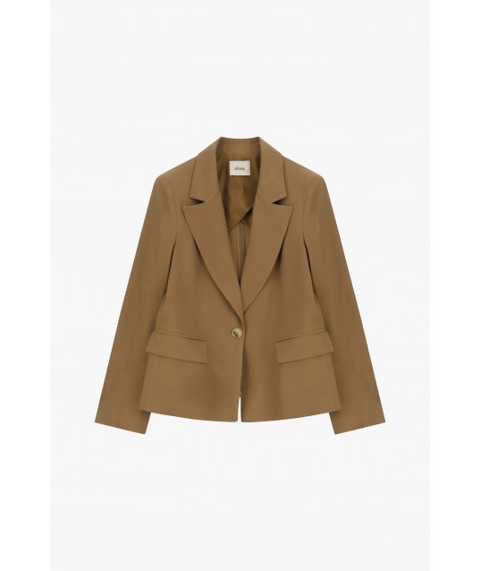Single-breasted blazer with flap pockets Dixie