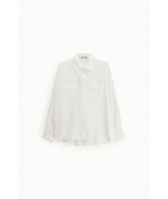 Camicia Regular-Fit Con Tasche Frontali Please