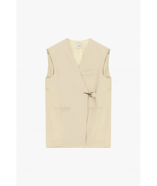 Gilet avec fermeture latérale et poches avant Dixie