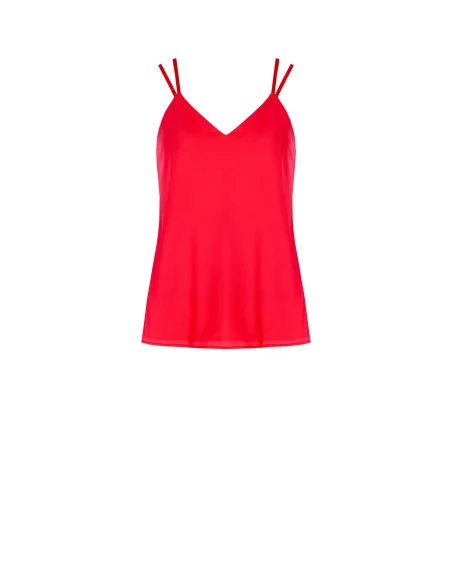 Rinascimento Fluid Lyocell Blend Fitted Top