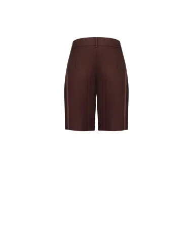 Bermuda En Mélange De Coton Extensible Rinascimento