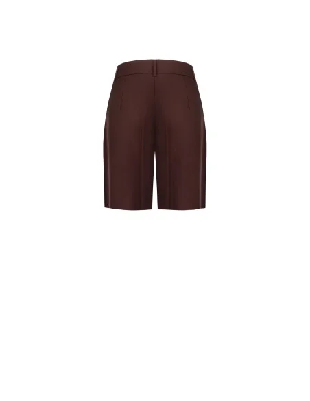 Bermuda En Mélange De Coton Extensible Rinascimento