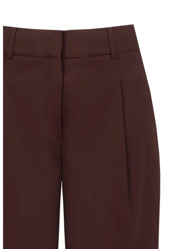 Bermuda En Mélange De Coton Extensible Rinascimento