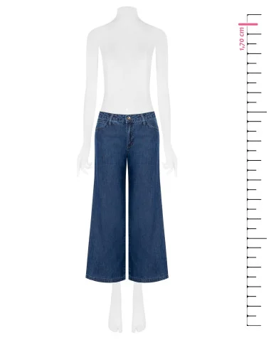 Jeans culotte légers Rinascimento