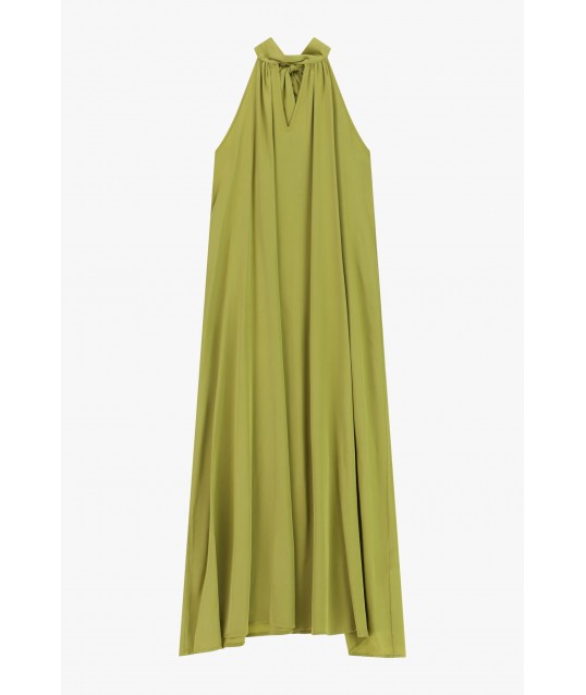 Long Dress Slip With Dixie Neckline