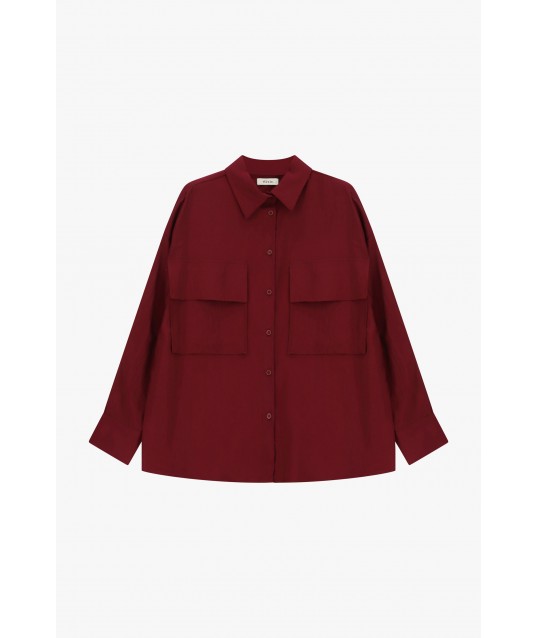 Dixie Over Shirt With Front Patch Pockets