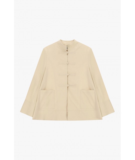 Outer Jackets Con Chiusura A Nodo E Tasche Frontali Dixie