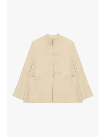Outer Jackets Con Chiusura A Nodo E Tasche Frontali Dixie