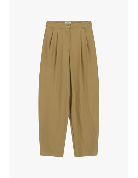 Dixie Cropped Palace Trousers with Darts