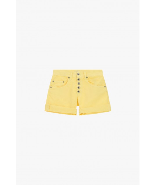Shorts à coupe régulière avec revers et boutons S.V.P.