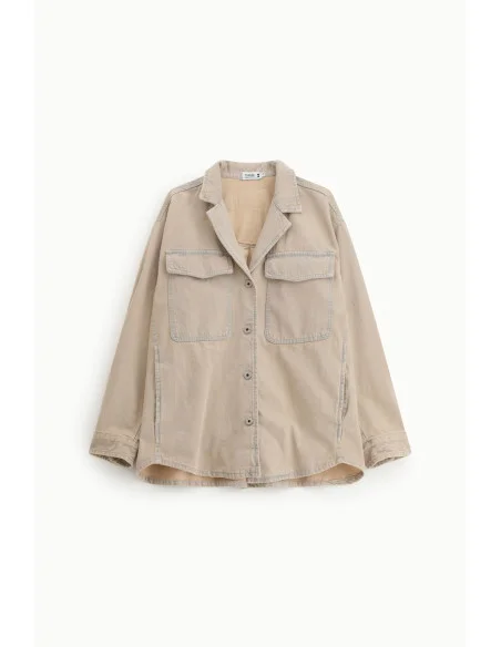 Veste chemise à coupe régulière Poches avant plaquées S.V.P.