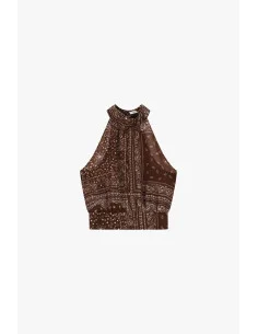 Top Fantasia Bandana Con Scollo Americana Please 2