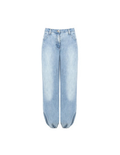 Rinascimento Light Wash Balloon Jeans