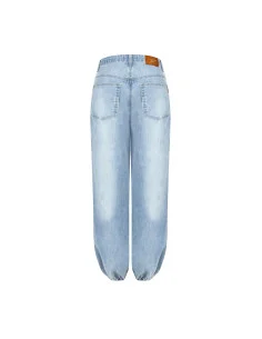 Rinascimento Light Wash Balloon Jeans 2