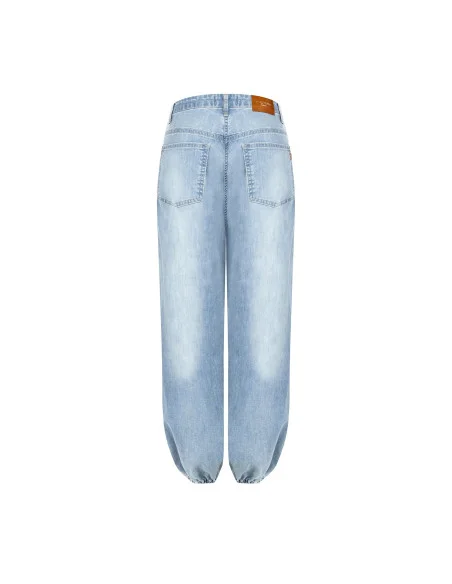 Rinascimento Light Wash Balloon Jeans