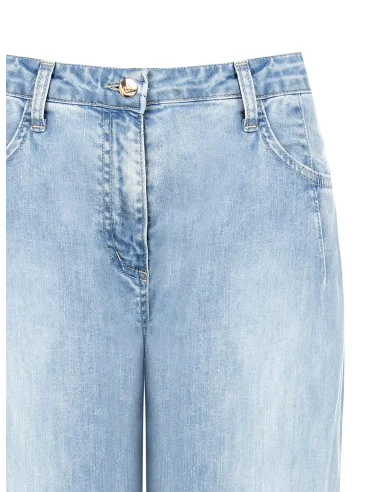 Rinascimento Light Wash Balloon Jeans