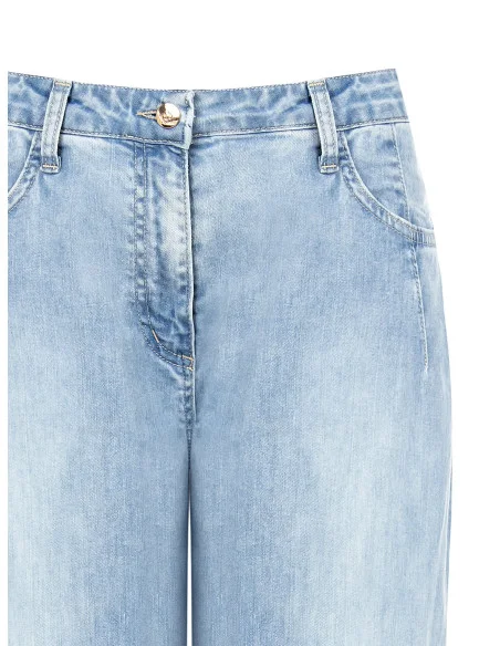 Jeans A Palloncino Lavaggio Chiaro Rinascimento