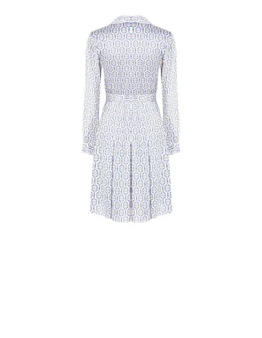 Rinascimento - Robe à carreaux plissée en viscose