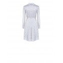 Rinascimento Viscose Pleated Chemisier Dress