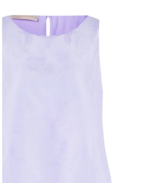 Rinascimento Jacquard Satin Short A-line Dress
