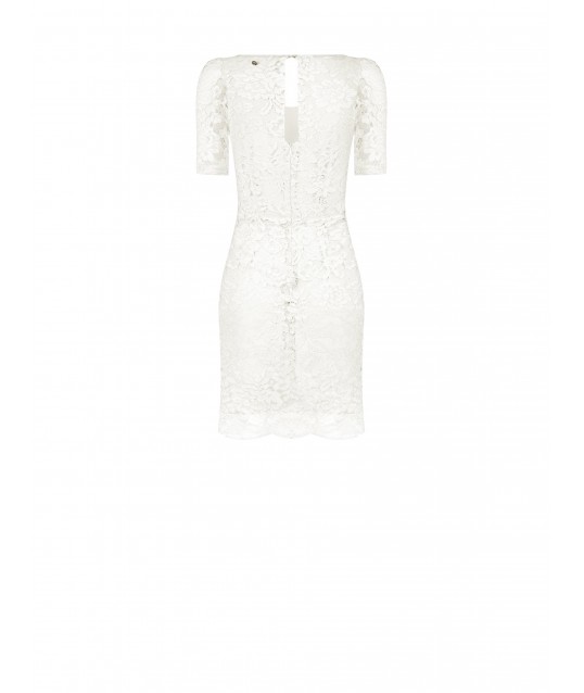 Rinascimento Short Lace Sweetheart Neckline Dress