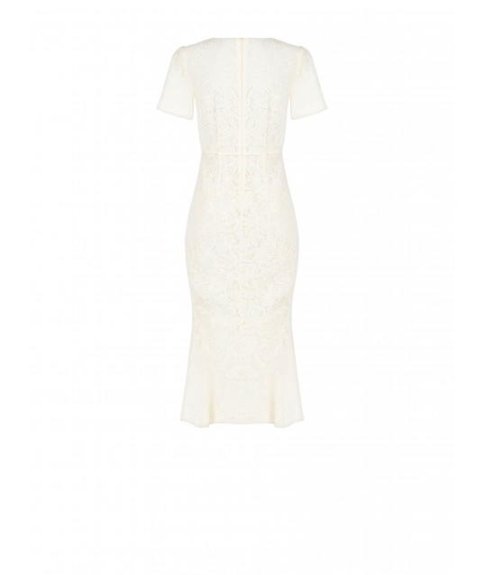 Robe midi Fit & Flare Rinascimento en dentelle