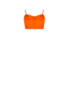 Crop Top Bralette In Tela Parachute Rinascimento