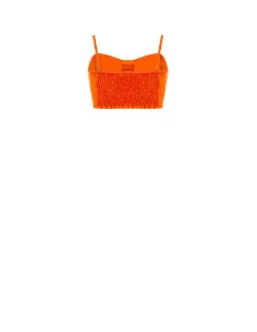 Parachute Canvas Bralette Crop Top Rinascimento 2