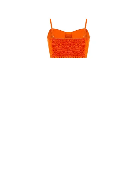Parachute Canvas Bralette Crop Top Rinascimento