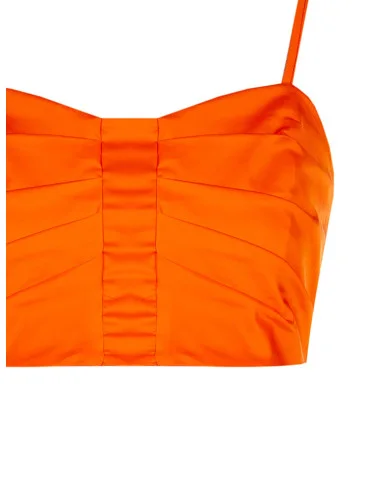 Crop Top Bralette In Tela Parachute Rinascimento