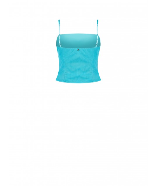 Top moulant en tulle Rinascimento