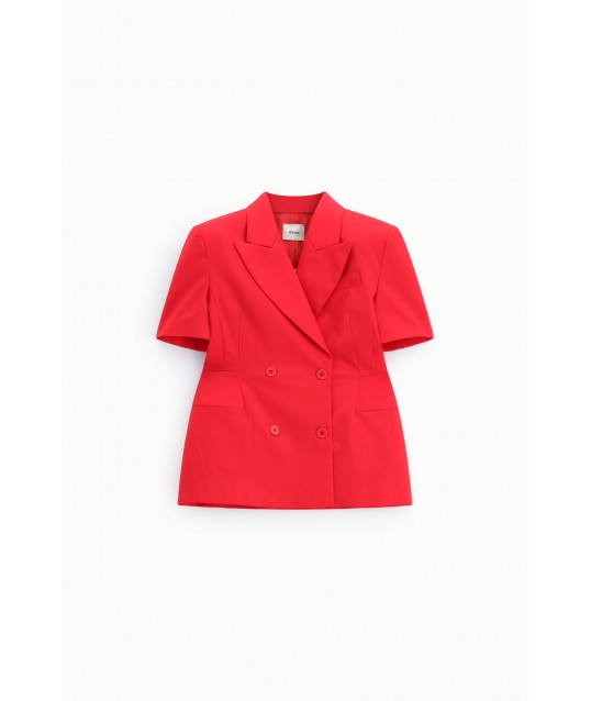 Blazer Doppio Petto Maniche Corte Sartoriale Dixie