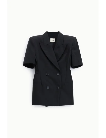 Dixie Tailored Short Sleeve Double Breasted Blazer