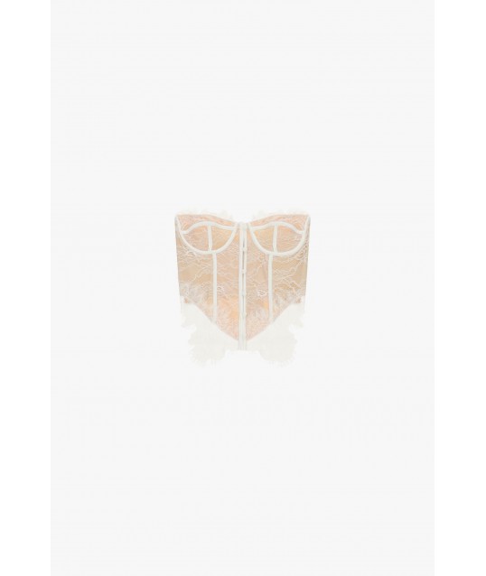 Bodysuit Con Inserti In Pizzo E Stecche Dixie