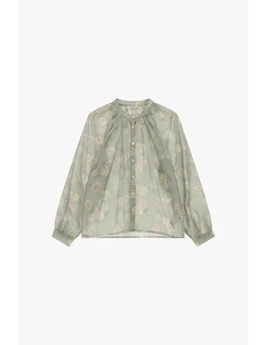 Camicia Ampia Con Fantasia Floreale E Maniche Lunghe Dixie