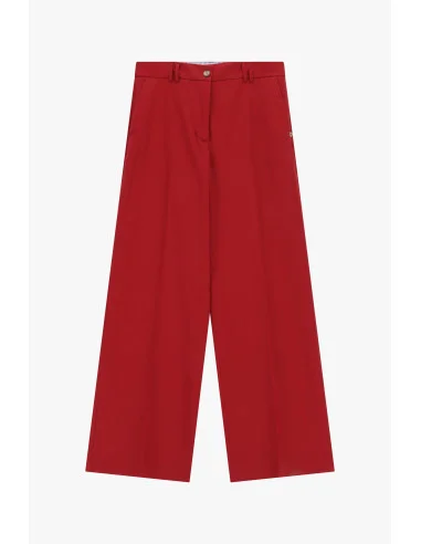 Pantalon palazzo taille mi-haute avec poches Please