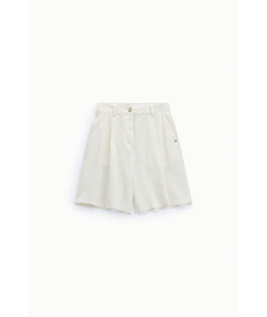 Regular-Fit Shorts With Pleats And Side Pockets Please