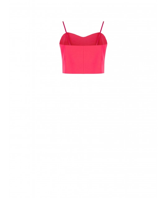 Rinascimento Technical Fabric Crop Top