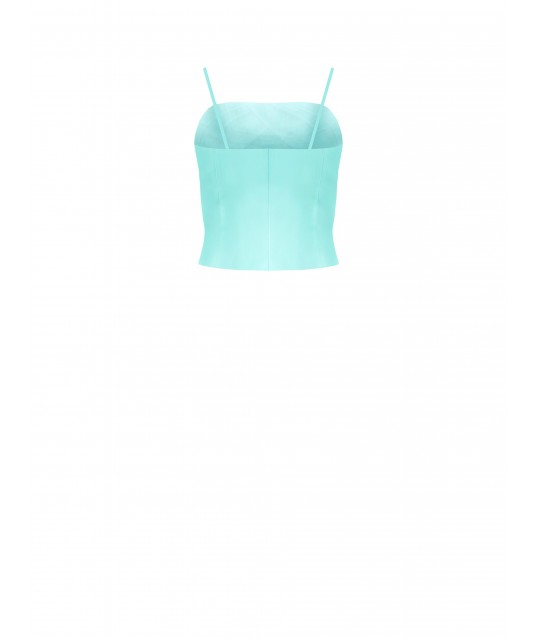 Rinascimento Satin Bustier Top