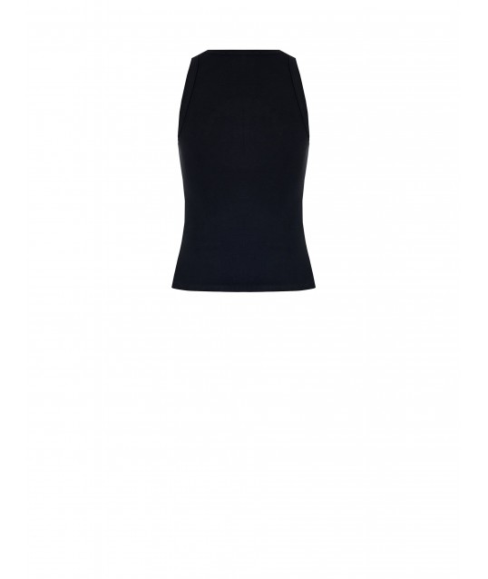 Top slim en coton mélangé Rinascimento