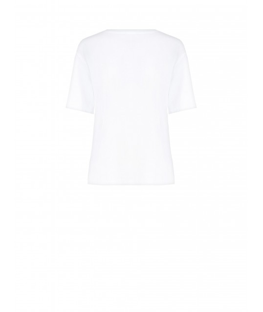 T-Shirt en coton avec impression Cherry Rinascimento