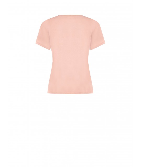 T-Shirt Regular In Cotone Con Stampa Stile Baseball Vintage Rinascimento