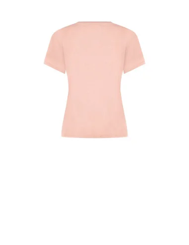 T-Shirt Regular In Cotone Con Stampa Stile Baseball Vintage Rinascimento