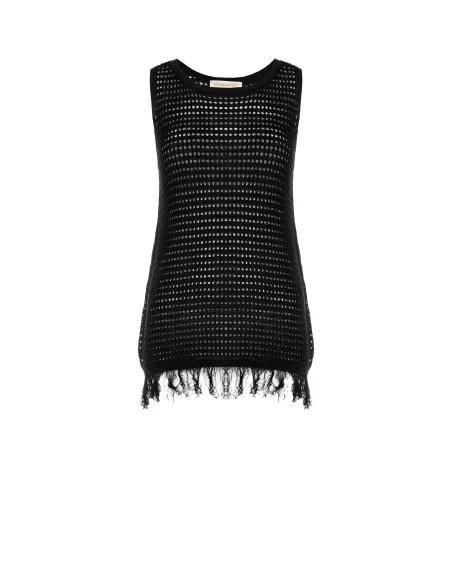Top Lungo Traforato Con Nappe Rinascimento