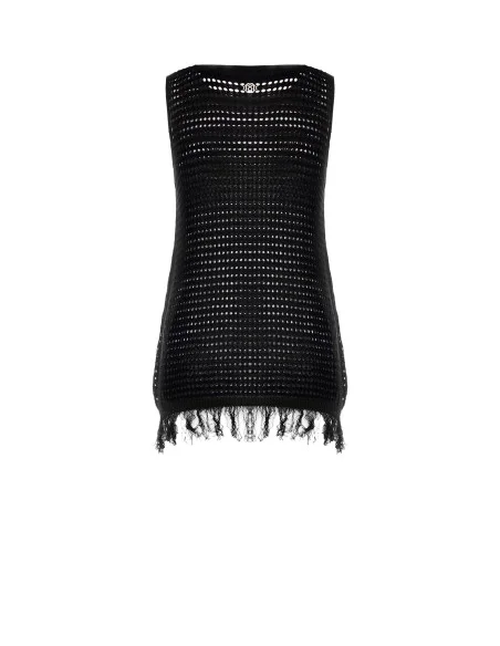 Top Lungo Traforato Con Nappe Rinascimento