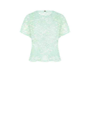 Rinascimento Over Lace Blouse