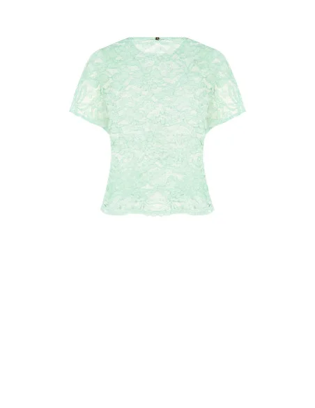 Rinascimento Over Lace Blouse